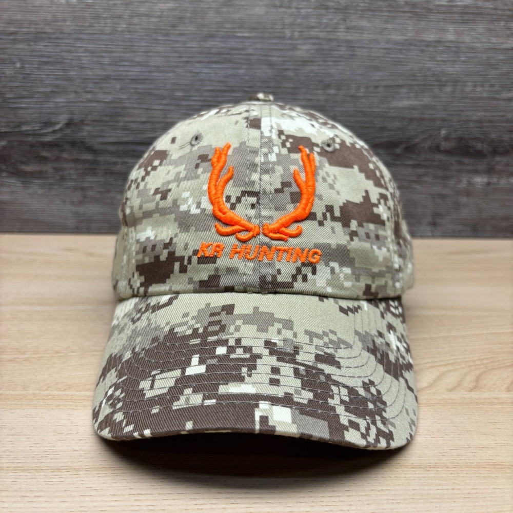 KR Hunting Hat Cap Strap Back Multi-Color Camo Digital Guides Outfitters Outdoor
